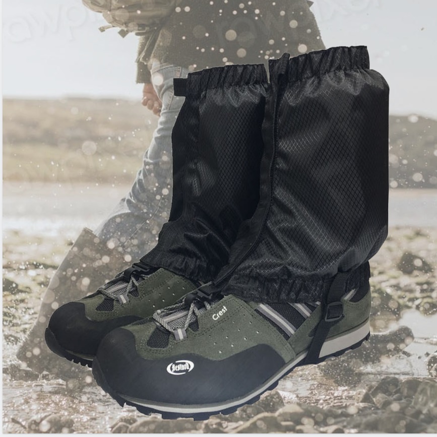 등산용 발목 토시 등산화 덮개 짧은 스패츠 등산 산행 각반