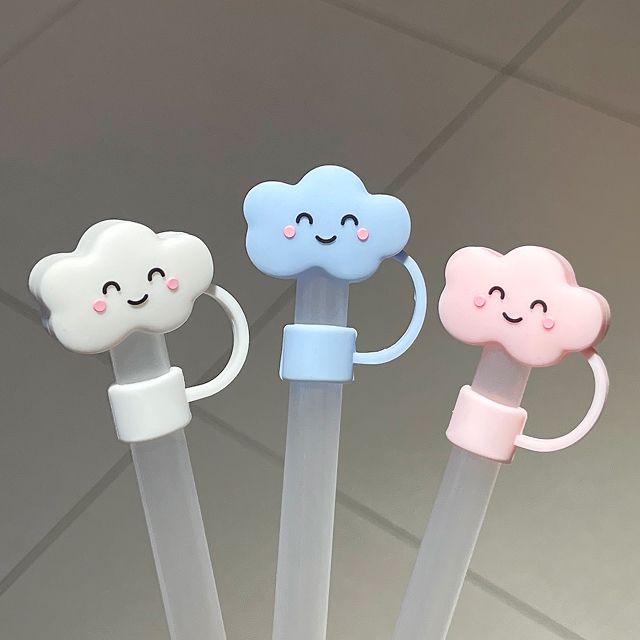 [호환] 스탠리 텀블러 빨대 마개 귀여운 커버 뚜껑 캡 캐릭터 스트로우 퀜처 - 상세 이미지 3