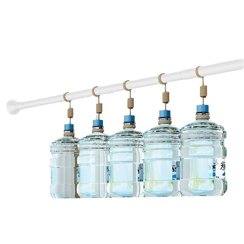 긴확장 커튼봉 무타공 설치 압축봉 창문레일 고정 지지대