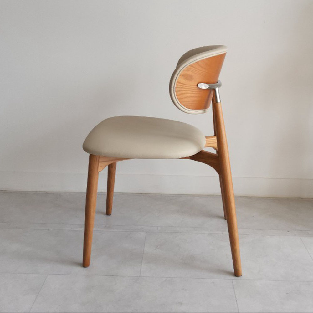 식탁연구소 칼리 식탁의자 애쉬 원목 인테리어 카페의자