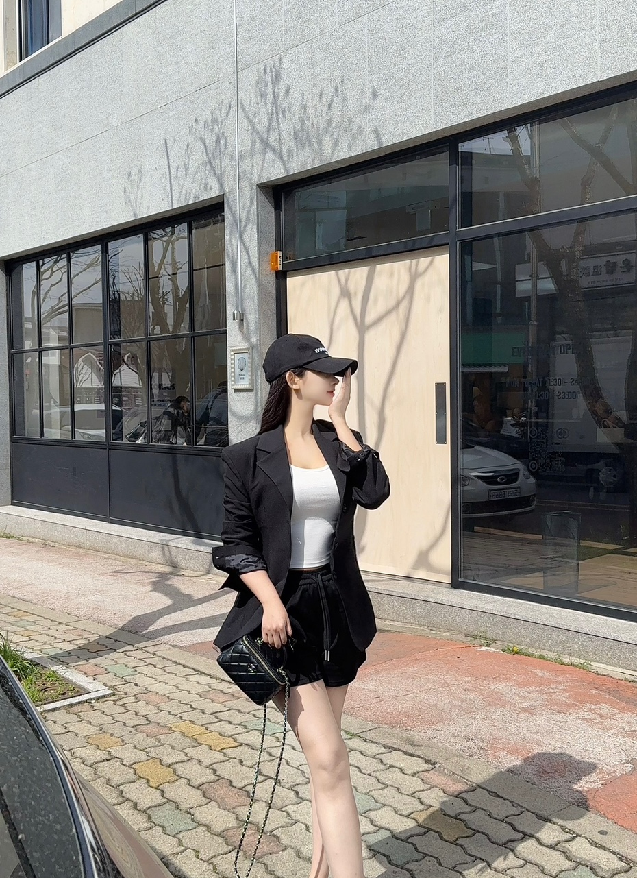 [기본템] 핀디 와이드 트레이닝 코튼 숏팬츠 강추 하체커버 편안한 꾸안꾸 데일리 숏팬츠 상세 이미지 23