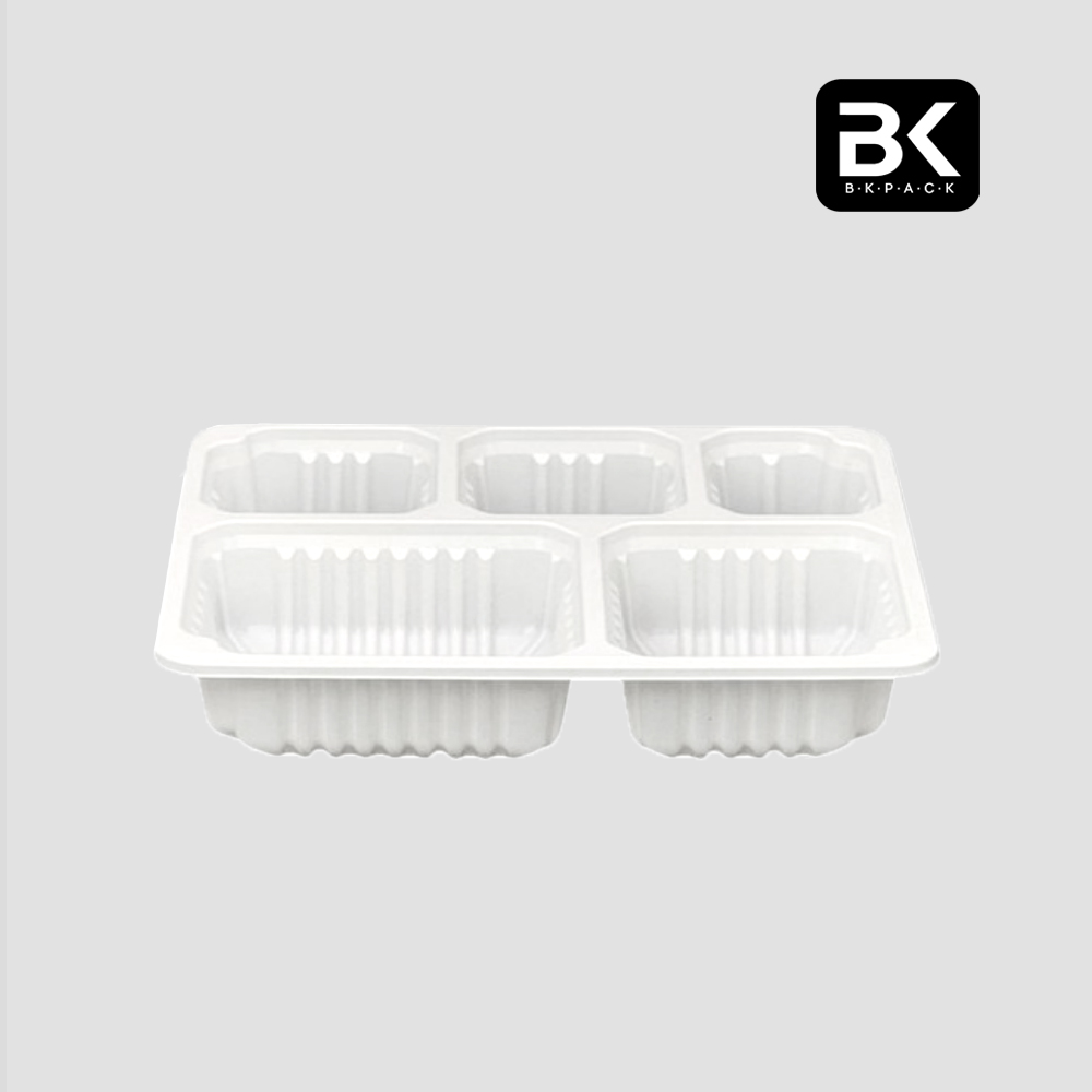 [넾다세일] BK 23194-5A 5칸 실링용기 600개 (230x190x40) 2319 시리즈 - 상세 이미지 2