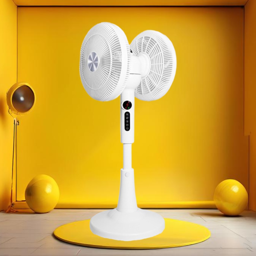 저소음 양방향 선풍기 조용한 양면 선풍기 업소용 스탠드 사무실용 선풍기