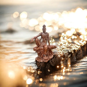 수월관음상 관세음보살 불상 부처상 불교굿즈 실사용 후기 | 효과 있을까? - 상품 이미지 3