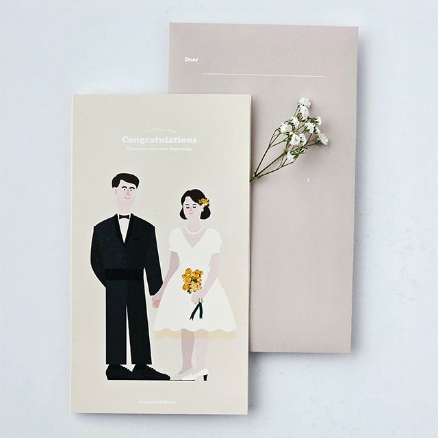 감사 용돈 카드 봉투 신랑신부 - 상세 이미지 3