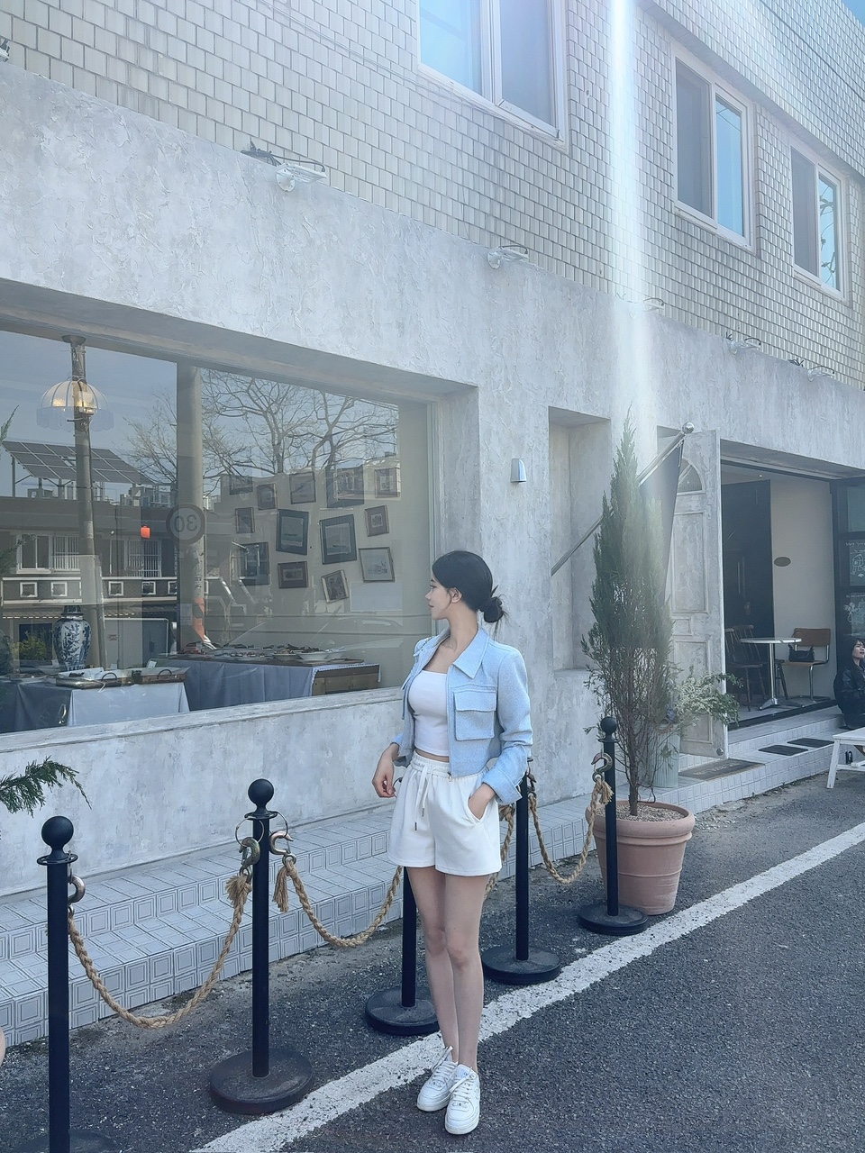 [기본템] 핀디 와이드 트레이닝 코튼 숏팬츠 강추 하체커버 편안한 꾸안꾸 데일리 숏팬츠 상세 이미지 13