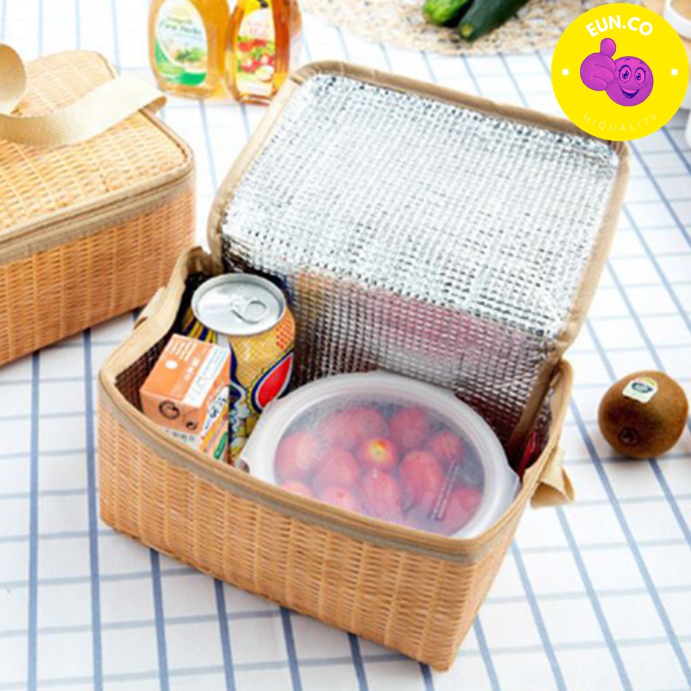 피크닉도시락 커플나들이 도시락가방 직장인점심 보냉팩