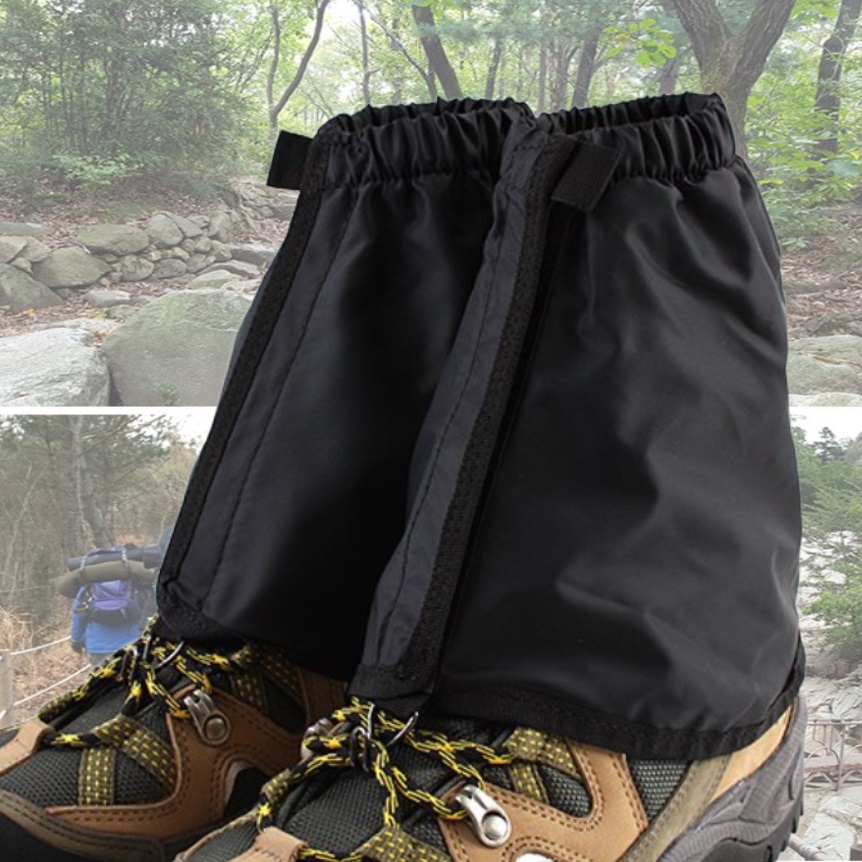 등산용 발목 토시 산행 각반 등산화 덮개 등산 짧은 스패츠