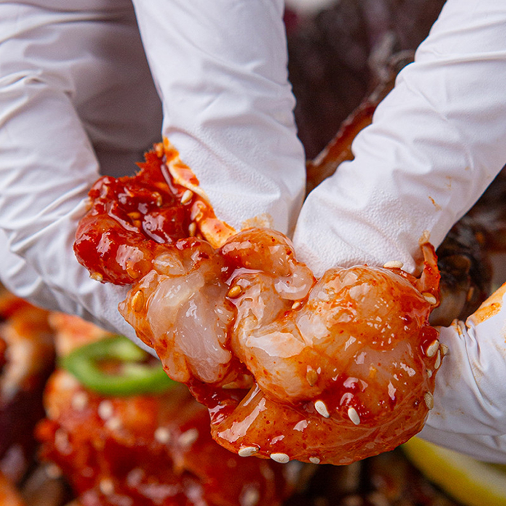 반반게장 간장반 양념반 1kg 밥반찬 혼밥 간장게장 - 상세 이미지 3