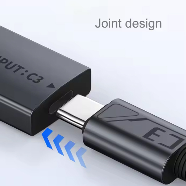 길이조절 올인원 고속충전케이블 C타입 8핀 USB 충전케이블 2CA - 상세 이미지 2