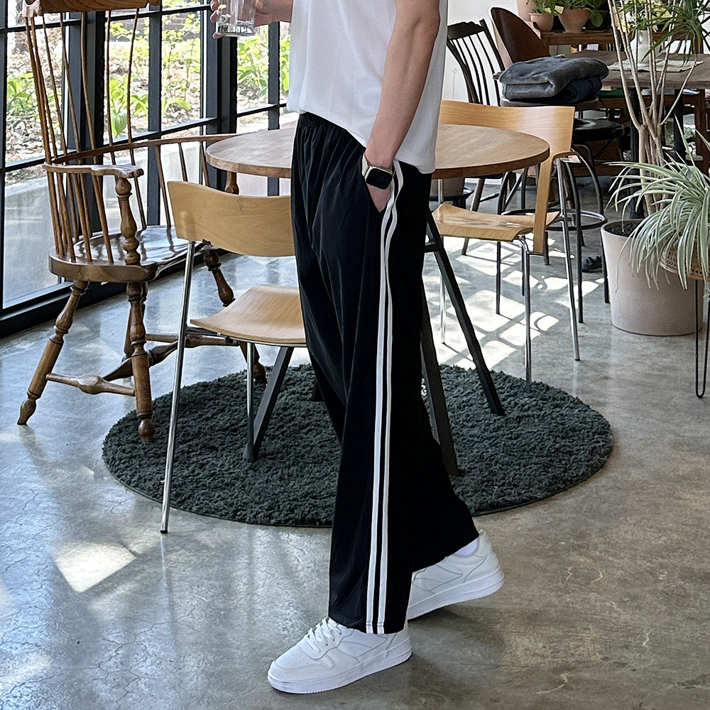 남자냉장고바지 나일론 남자 여름바지 쿨링 아이스 팬츠 - 상세 이미지 3