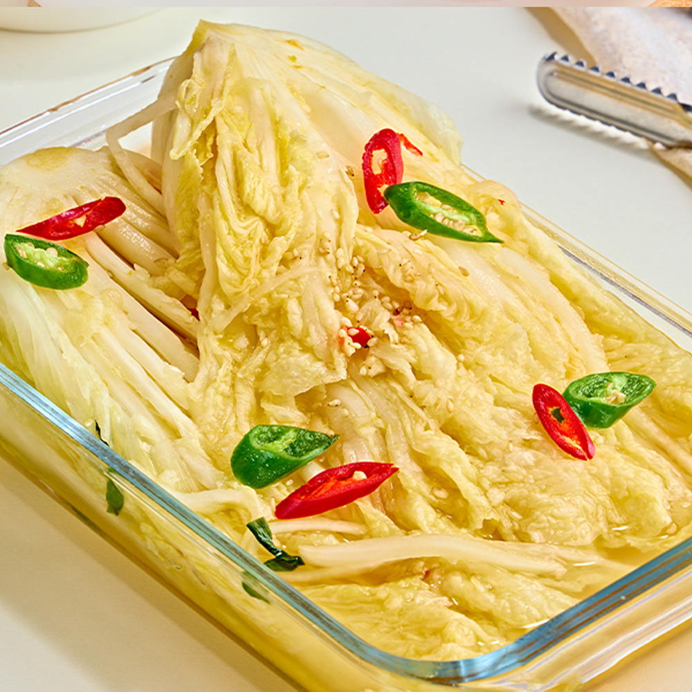 시원한 별미 호박 물김치 1kg 국내산 100% 농산물 달큰상큼 - 상세 이미지 4