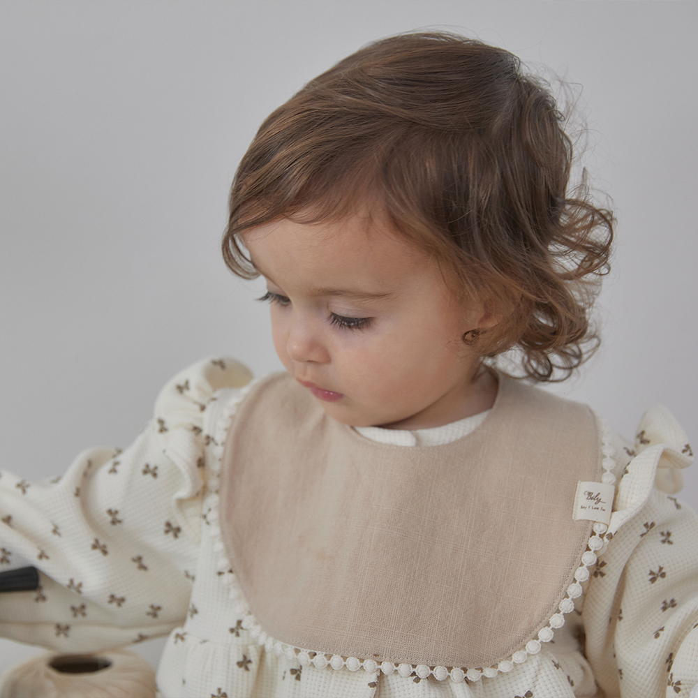 빌리 소프트 오가닉 아기턱받이