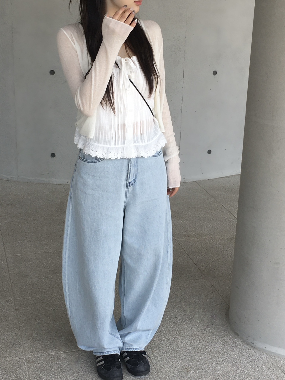 [햇빛가림용🌞💛] 클로버 썸머 후들 시스루 가디건 (6color) 상세 이미지 11
