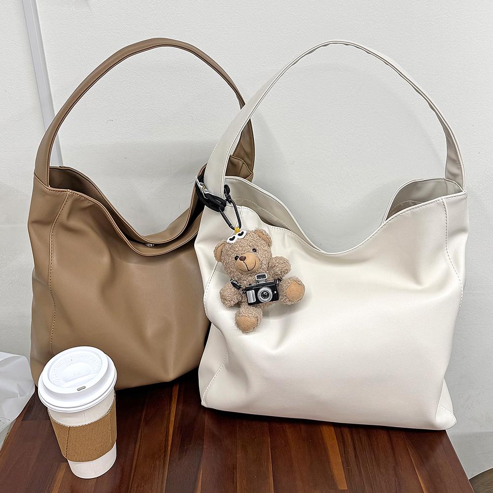 프롬헤븐 스무프 데일리 내추럴 빅 수납 숄더백 - 상세 이미지 2