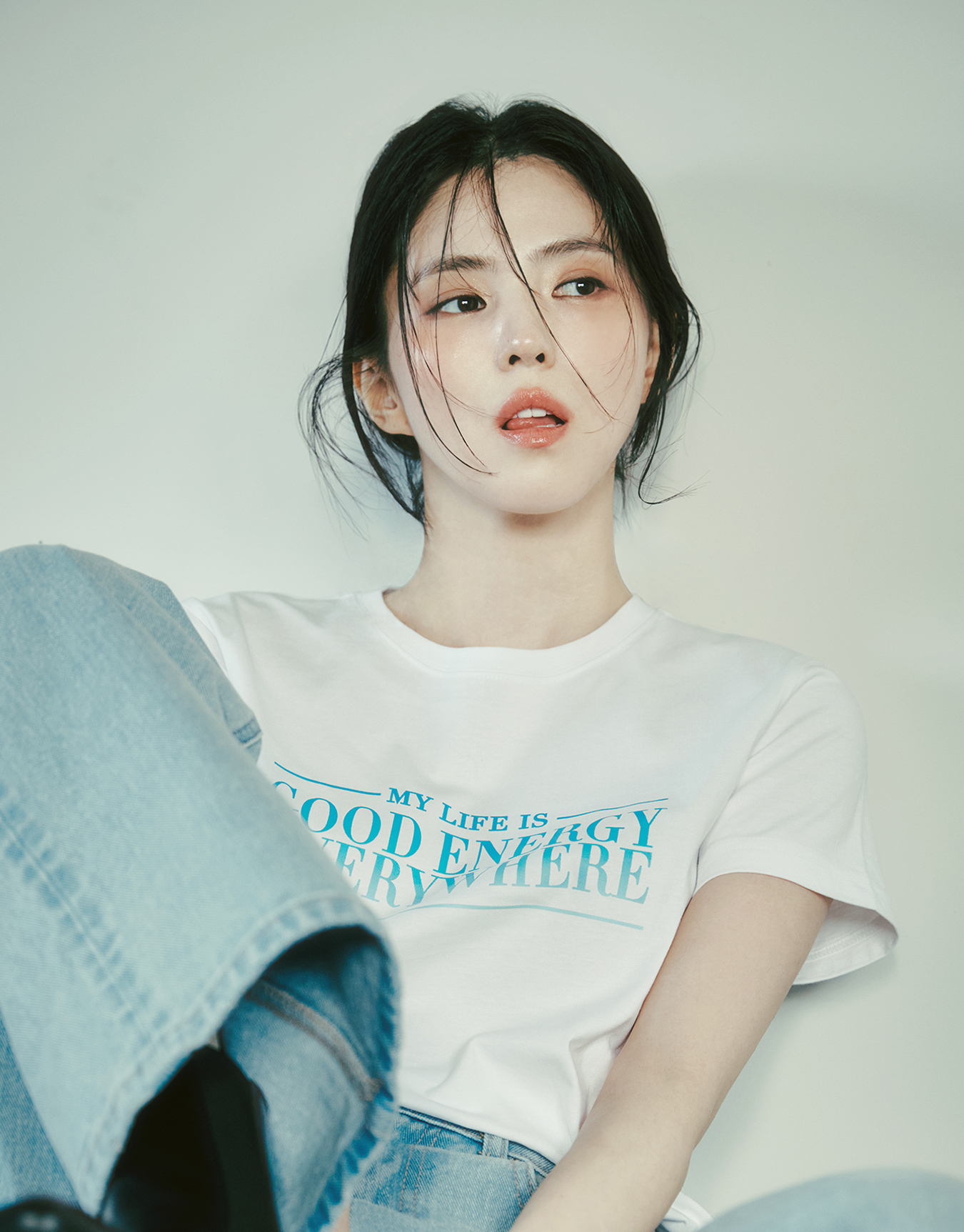 [한소희 착용/신규컬러입고] 여자 미니핏 그래픽 반팔티셔츠 (21color) 395504 (정상가 14,800원) : 지오다노 공식