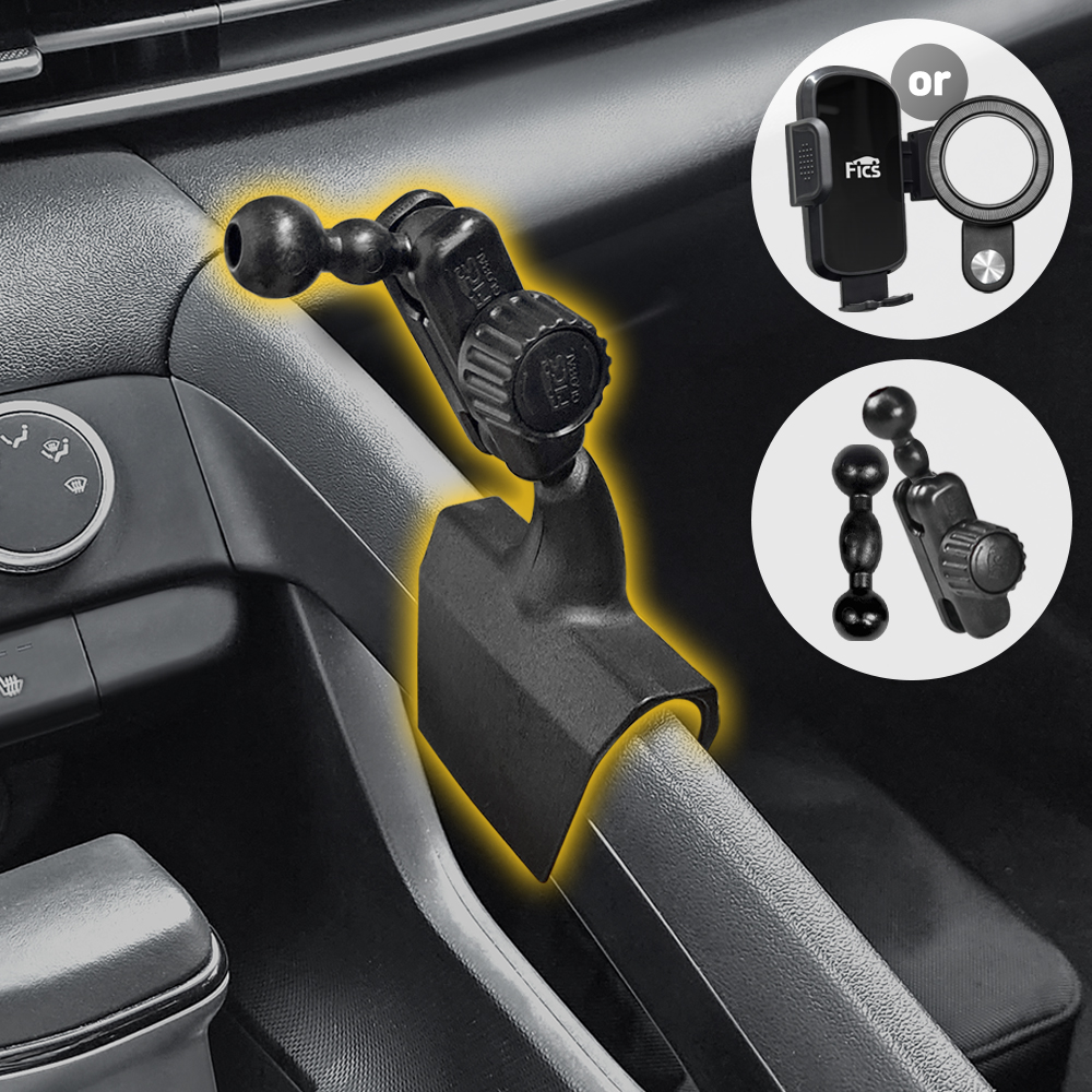 아반떼 7세대 CN7(20년식 이후) 전용 차량용 핸드폰 거치대 세트 제품 이미지