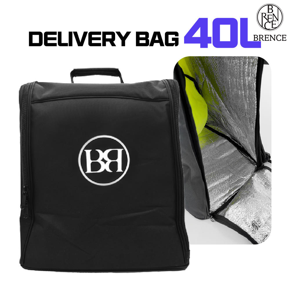 브렌스 보온보냉 배달가방 다용도 멀티백 자전거 오토바이 백팩 40L 배민 배달대행