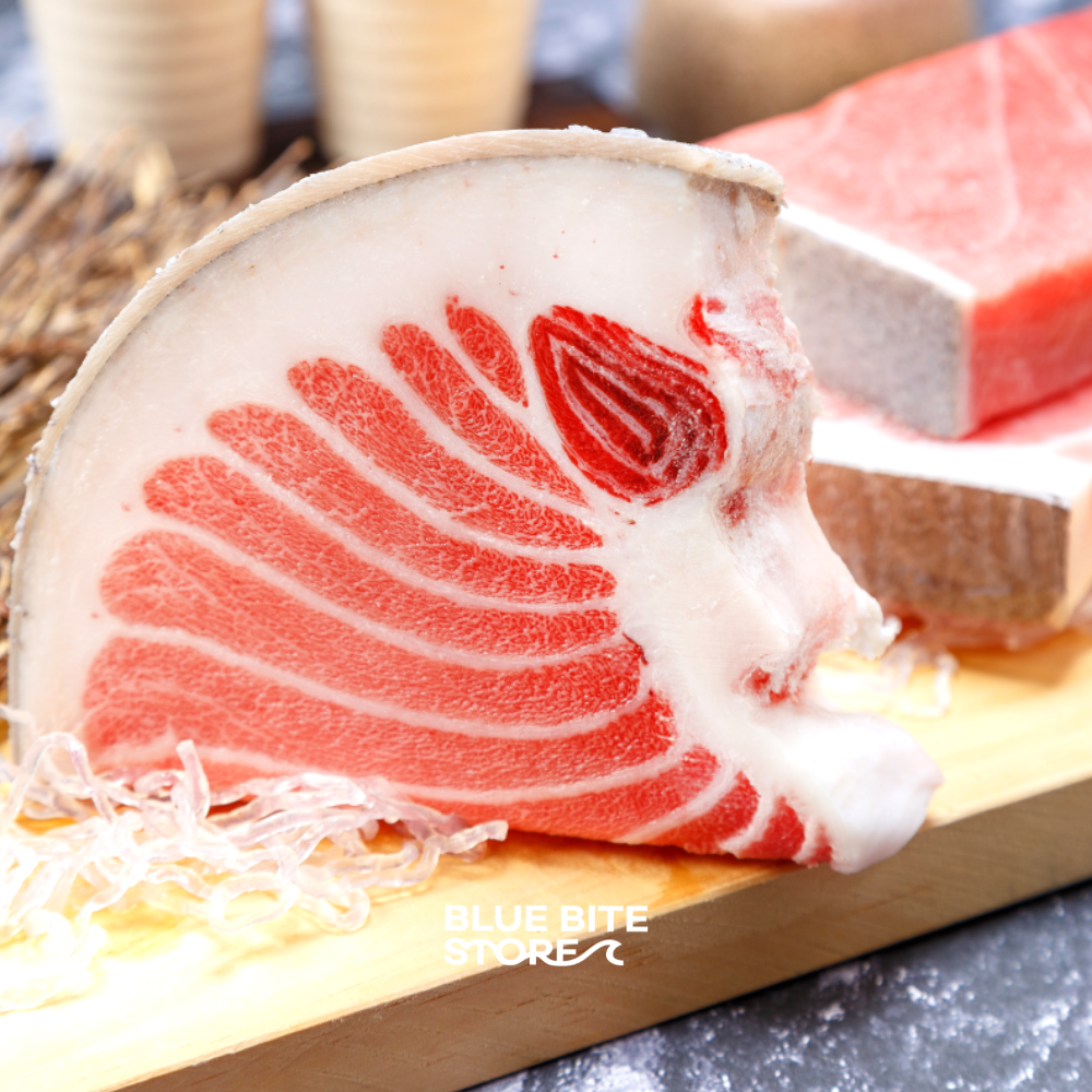 참치회 냉동참치 참다랑어 50상 블럭 참치뱃살 1kg