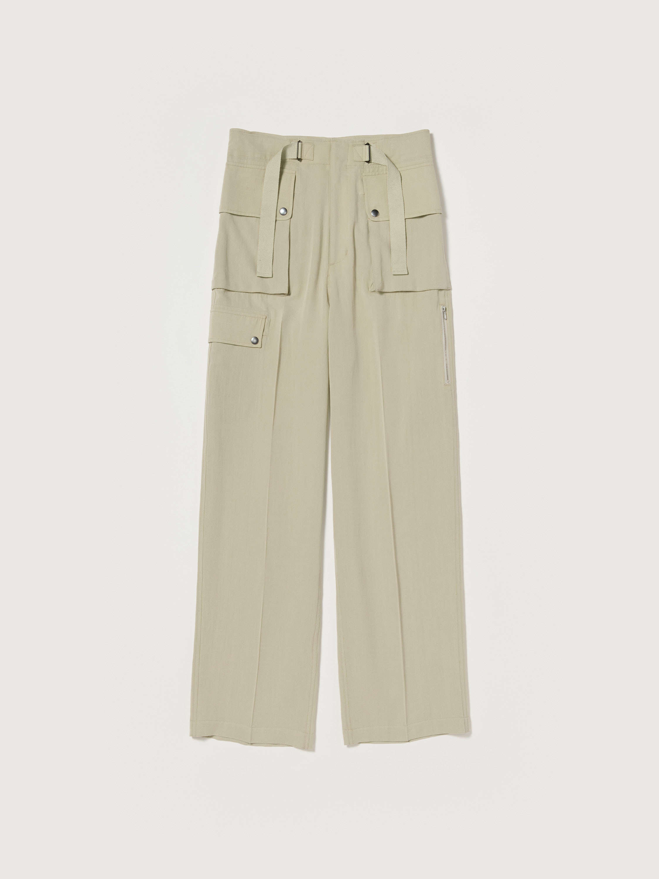 오라리 우먼즈 바지 LIGHT COTTON WOOL VIYELLA CARGO PANTS 25SS - 상세 이미지 3