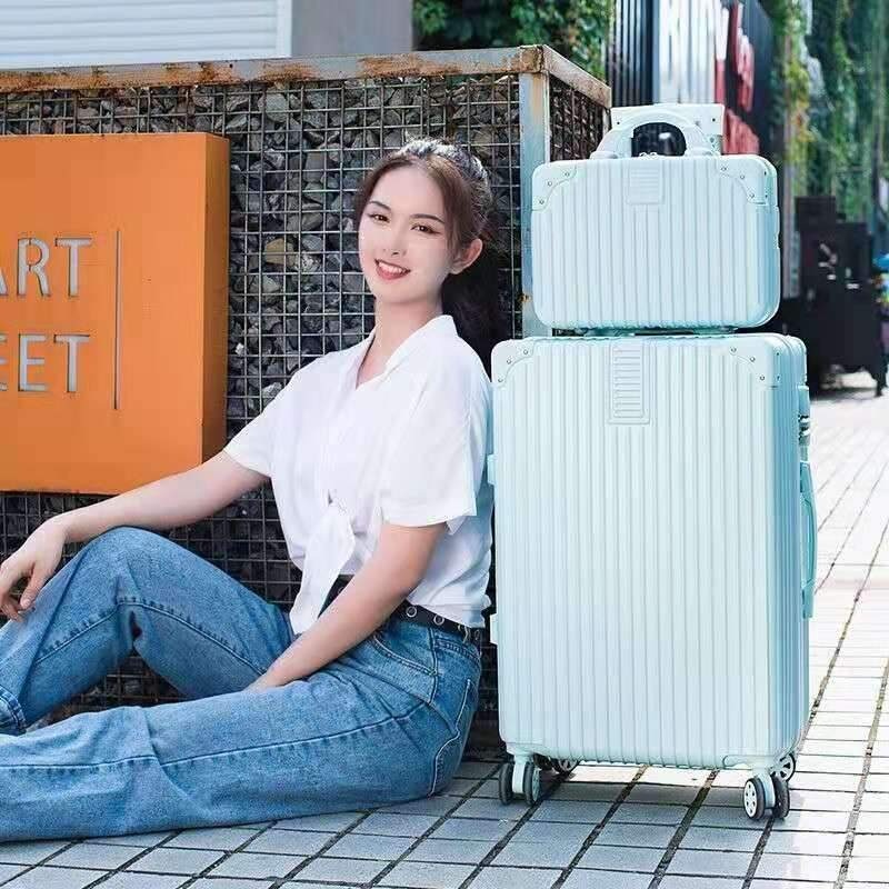 레디백캐리어 미니 사각 핸디 작은 수하물 보조 14인치 세로절럭셔리실버 12인치 - 상세 이미지 5