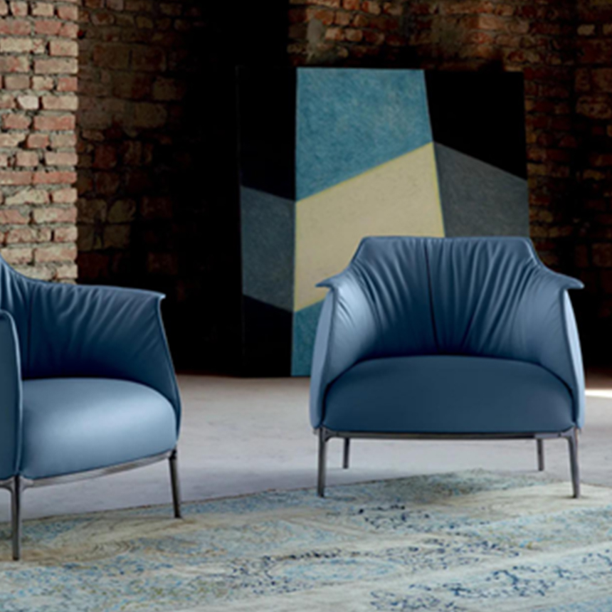 아치볼드 인테리어 편안한 안락 레더 체어 Archibold Chair 이미지 8