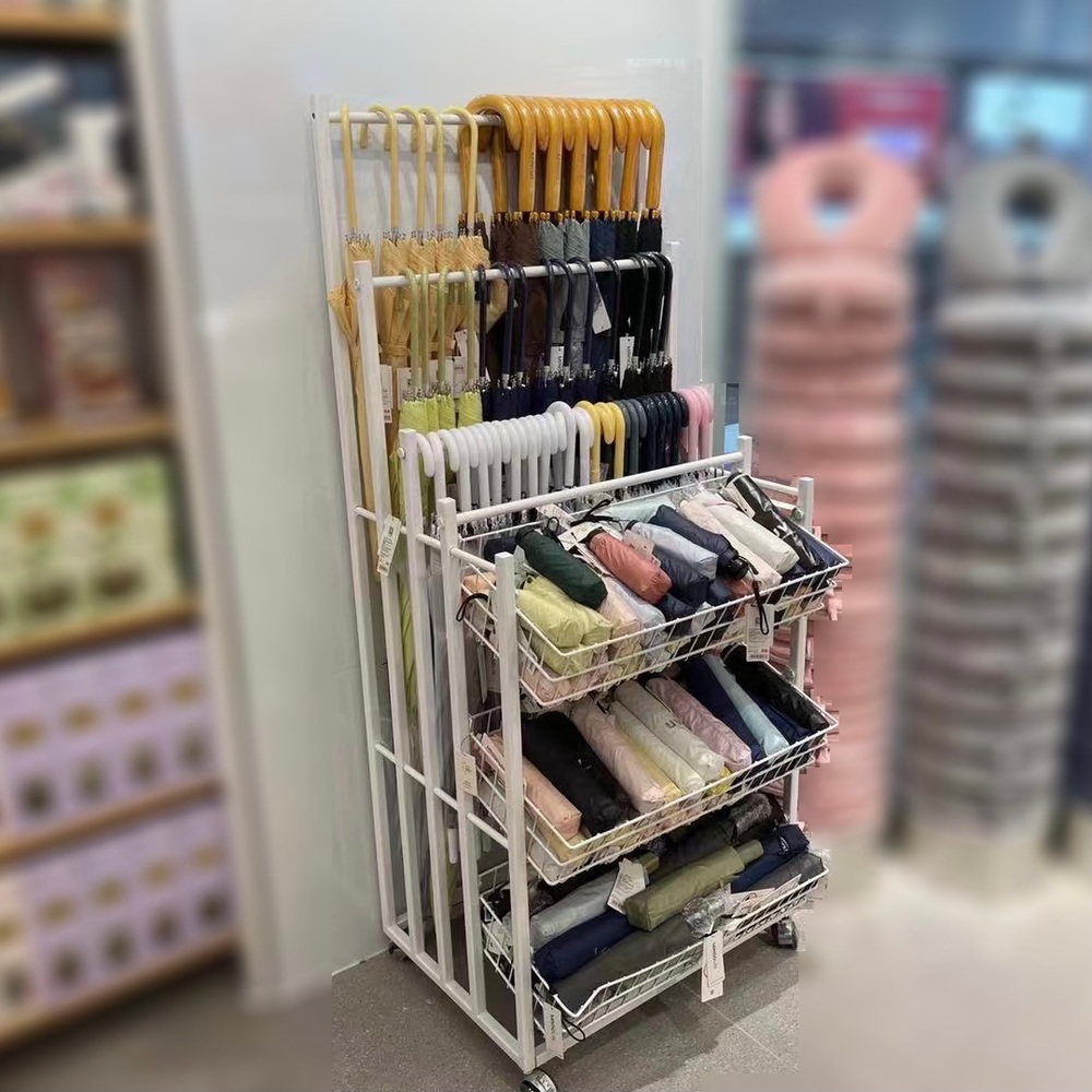우산 진열대 가판대 철제 편의점 꽂이 선반 우산꽂이 - 상세 이미지 2