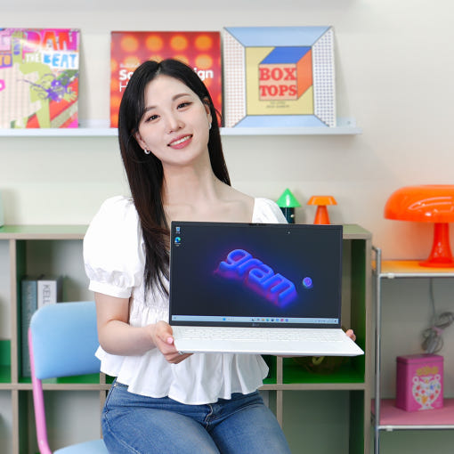 LG그램 AMD 크라켄7 노트북 키보드 이미지