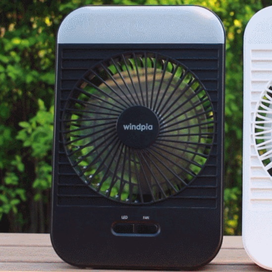 야외 선풍기 소형 선풍기 작은 차박 책상용 캠핑용 무선 선풍기
