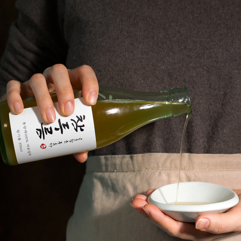 참기름 저온압착참기름 통참깨 답례품 선물세트 350ml - 상세 이미지 4