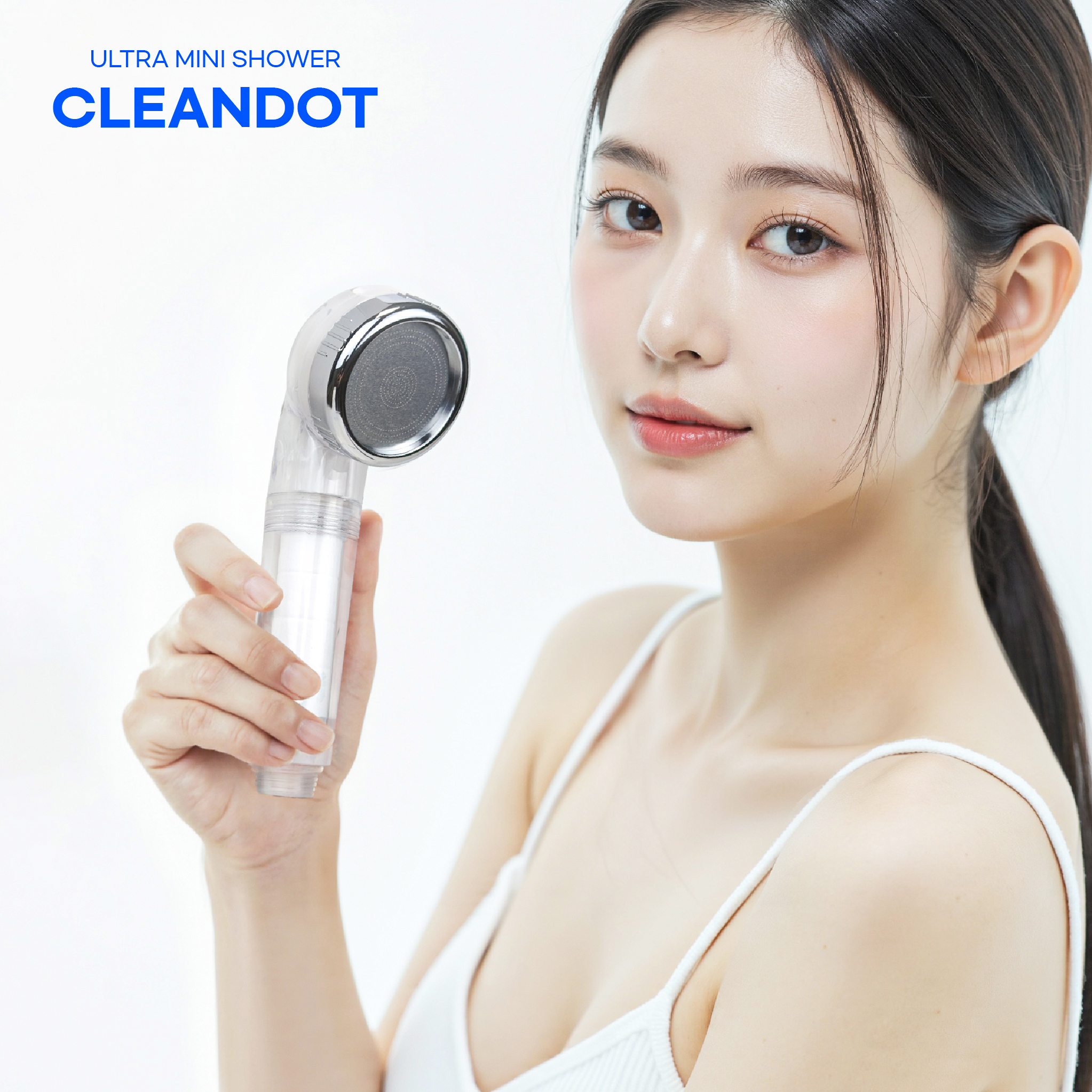 클린닷 여행용 샤워 샤워기 필터 4매 초미니 해외여행 베트남 동남아 괌