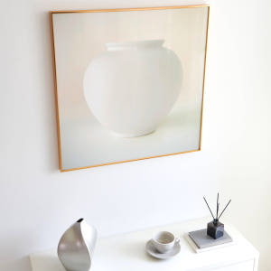 다복 달항아리 80x80cm 액자 복들어오는 그림 거실 인테리어 현관풍수... 솔직 후기 | 실제 배치 사진 포함 - 상품 이미지 2
