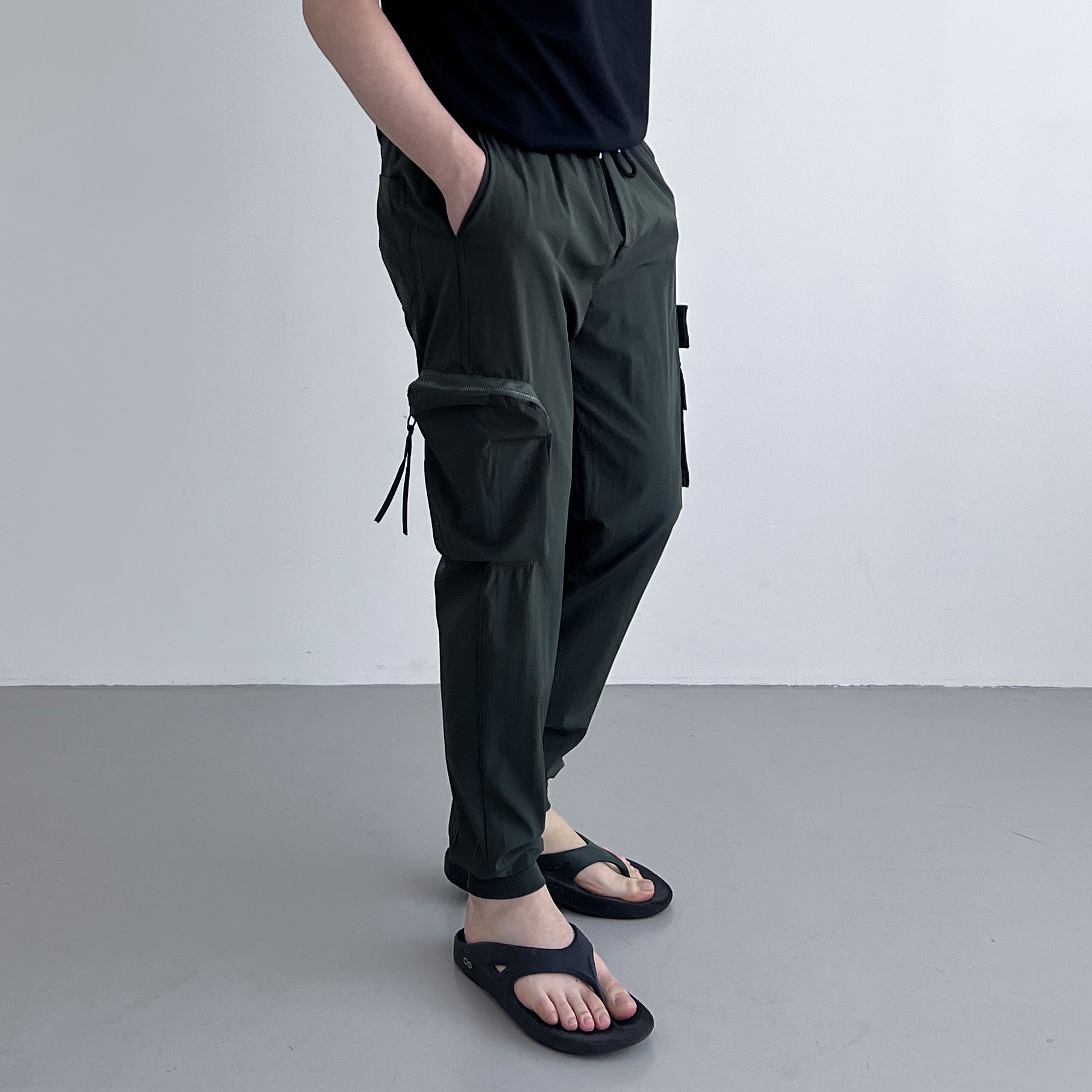 여름용 아이스조거팬츠 여름건빵바지 택티컬바지 - 상세 이미지 5