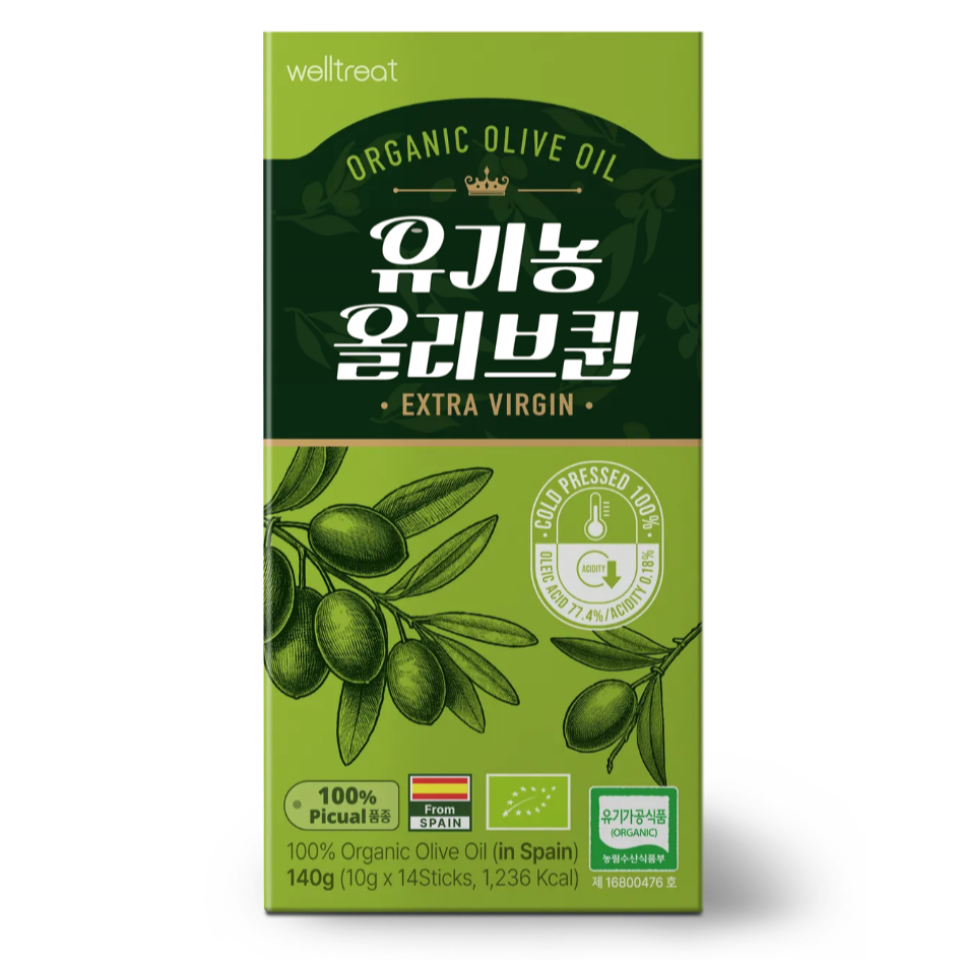 올리브오일 스틱 엑스트라버진 피쿠알 스페인 유기농 올리브퀸 1400ml, 10개 - 상세 이미지 2