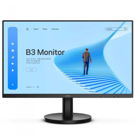 알파스캔 AOC 24B3C 보더리스 USB-C PD65 IPS 100 무결점 / MPS