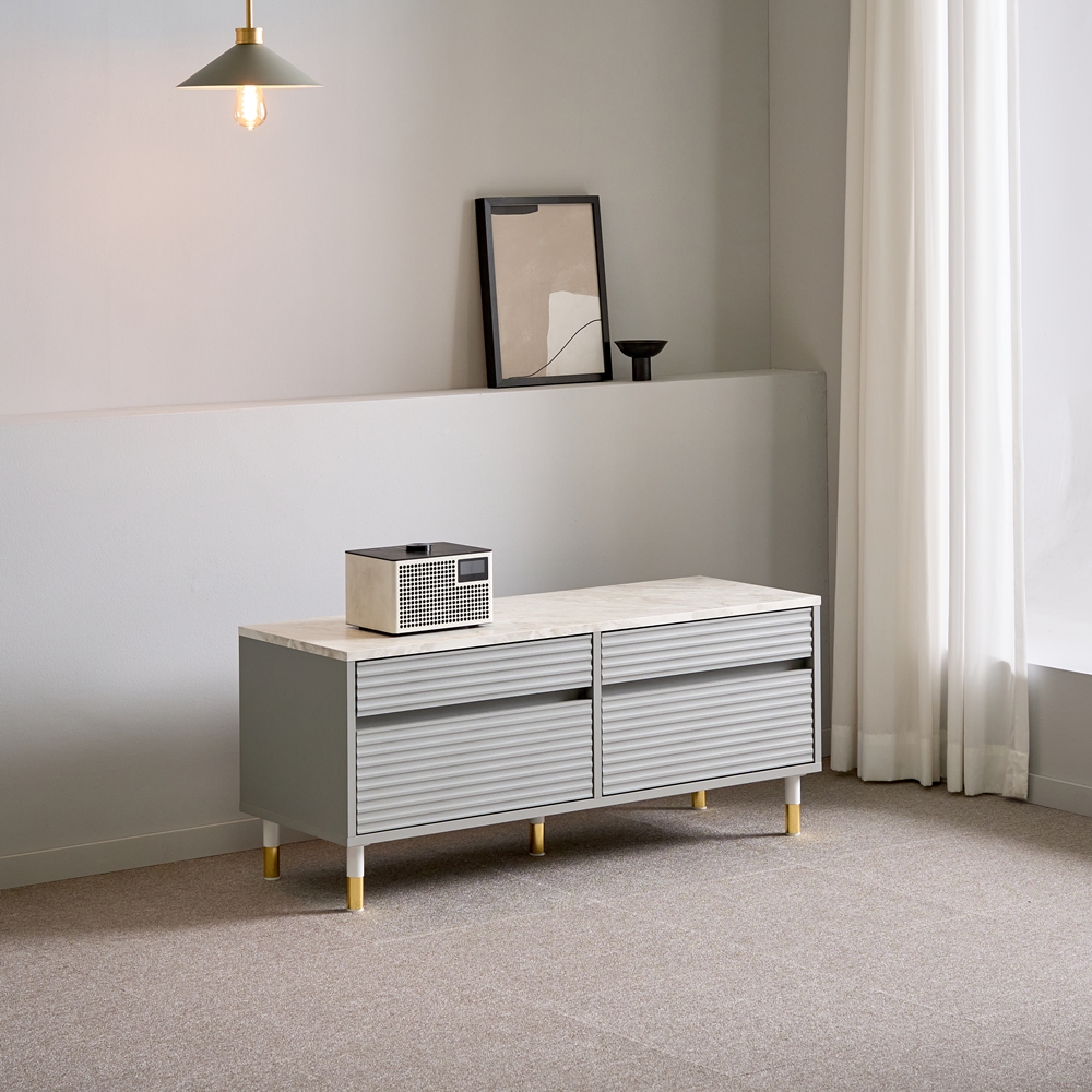 낮은거실장 미니티비다이 안방티비장 tv장식장 티비선반 서랍장