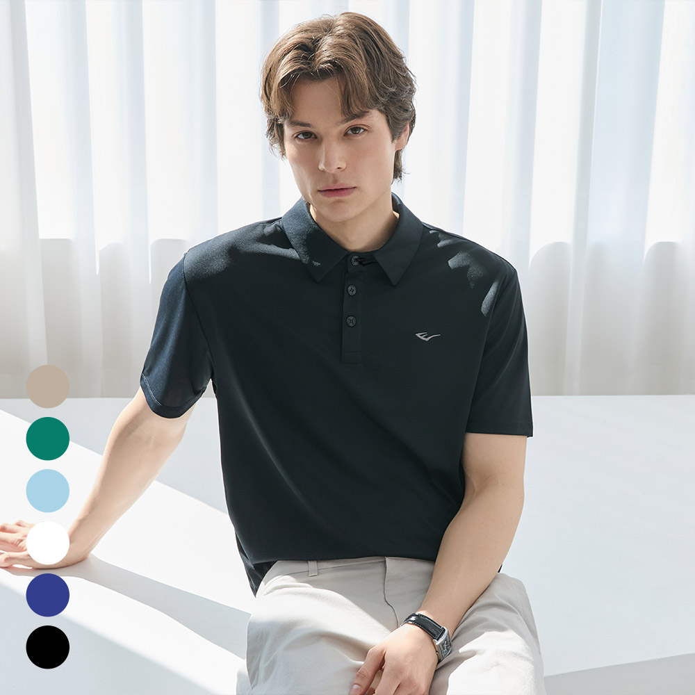 에버라스트 남자 카라 반팔 티셔츠 냉감 PK 반팔티