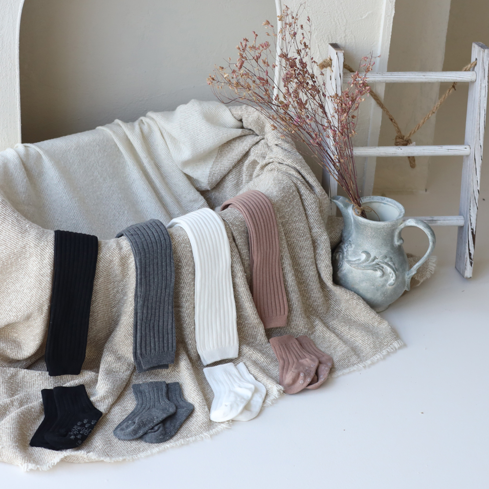 빌리 아기 무발 타이즈&양말 세트 미끄럼방지 아기 양말 세트