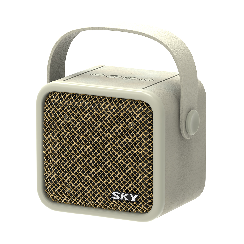 붐 A1 5W TWS 휴대용 블루투스 미니 스피커 베이지