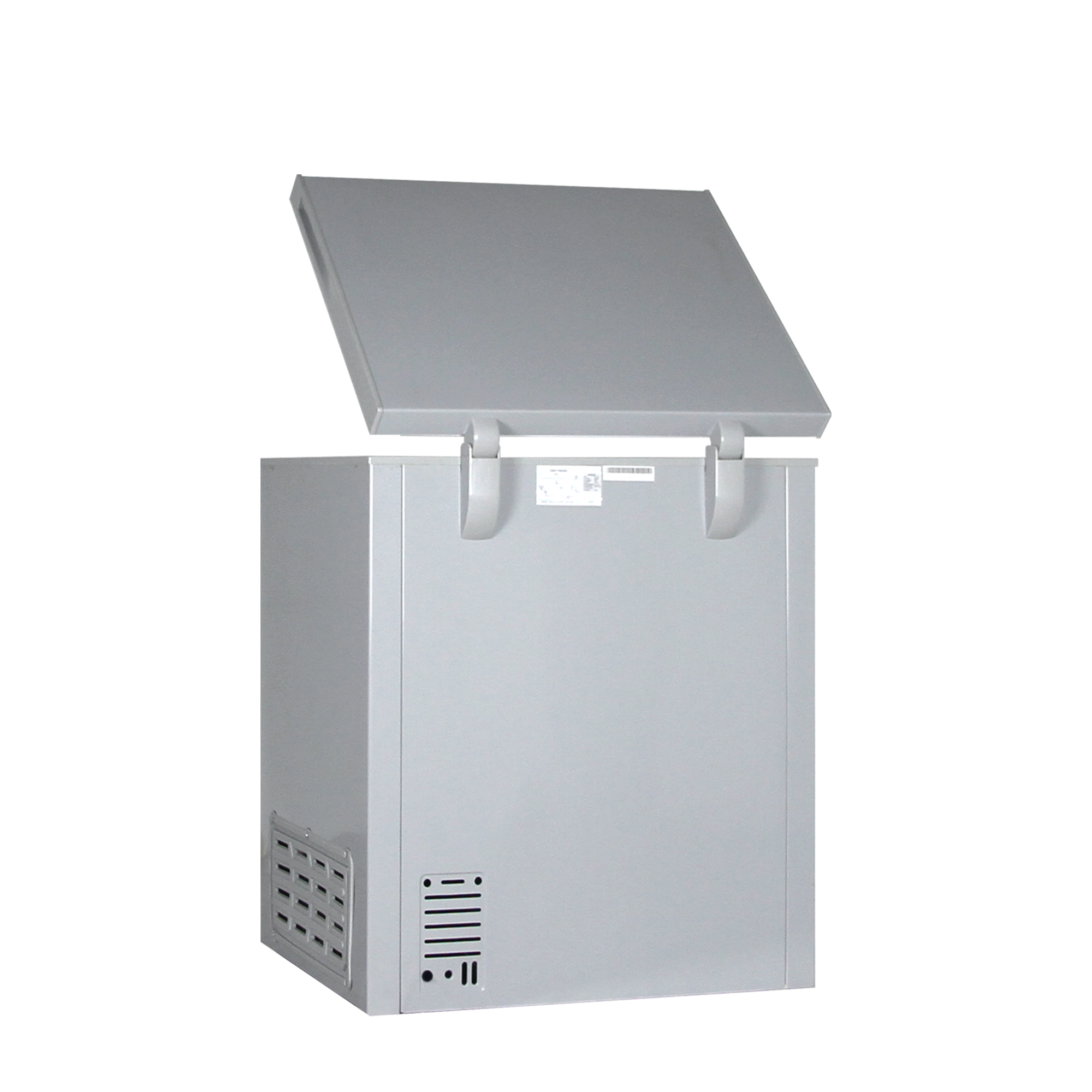 가정용 미니 소형 스탠드 냉동고 보존식 작은 서브 얼음 원룸 다목적 그레이 KFHF-150D