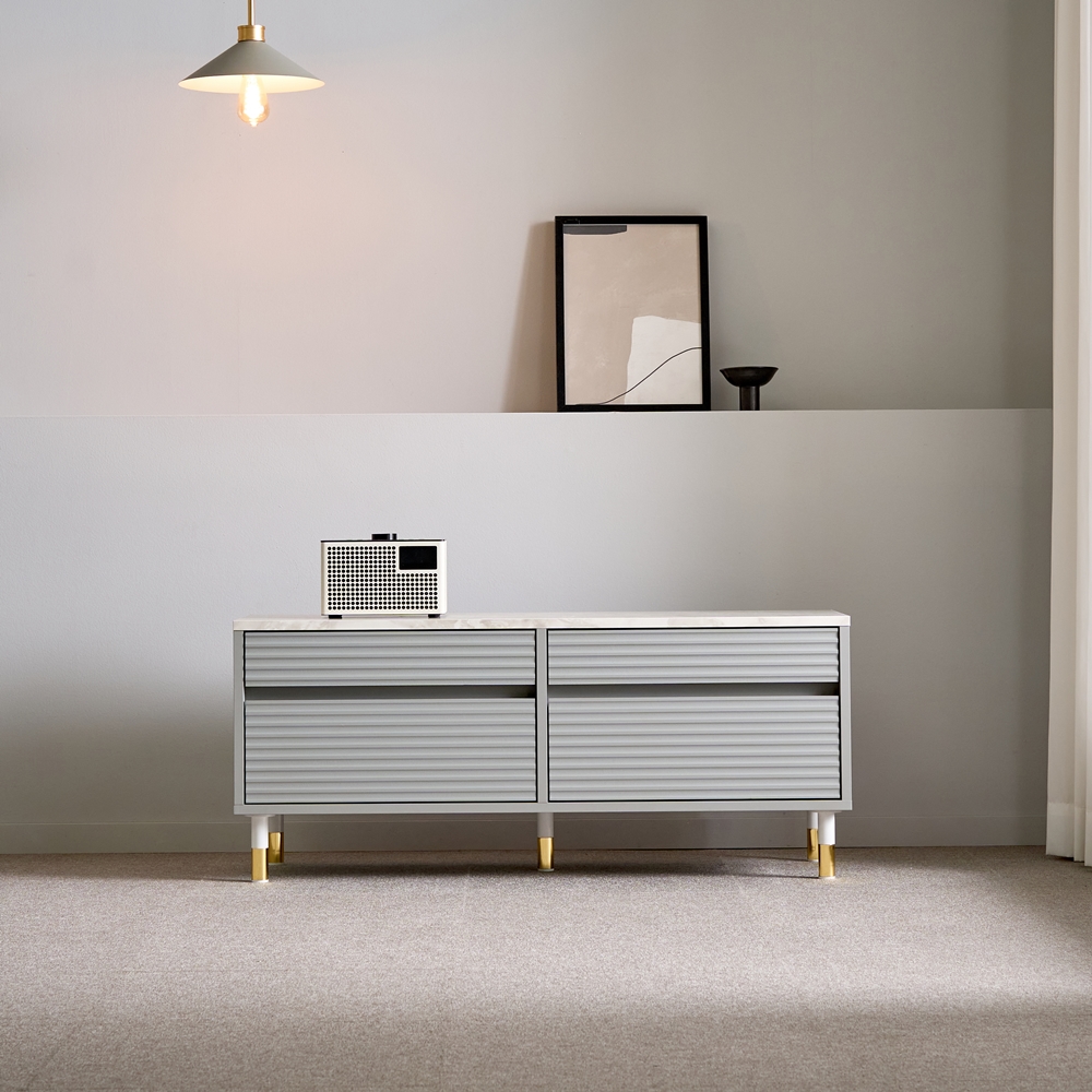 낮은거실장 미니티비다이 안방티비장 tv장식장 티비선반 서랍장