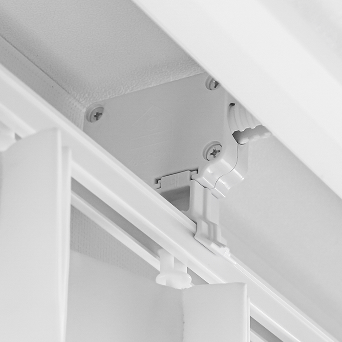 생활백서 무타공 커튼박스형 레일 커튼봉 블라인드 못없이 달기 2개입/3개입