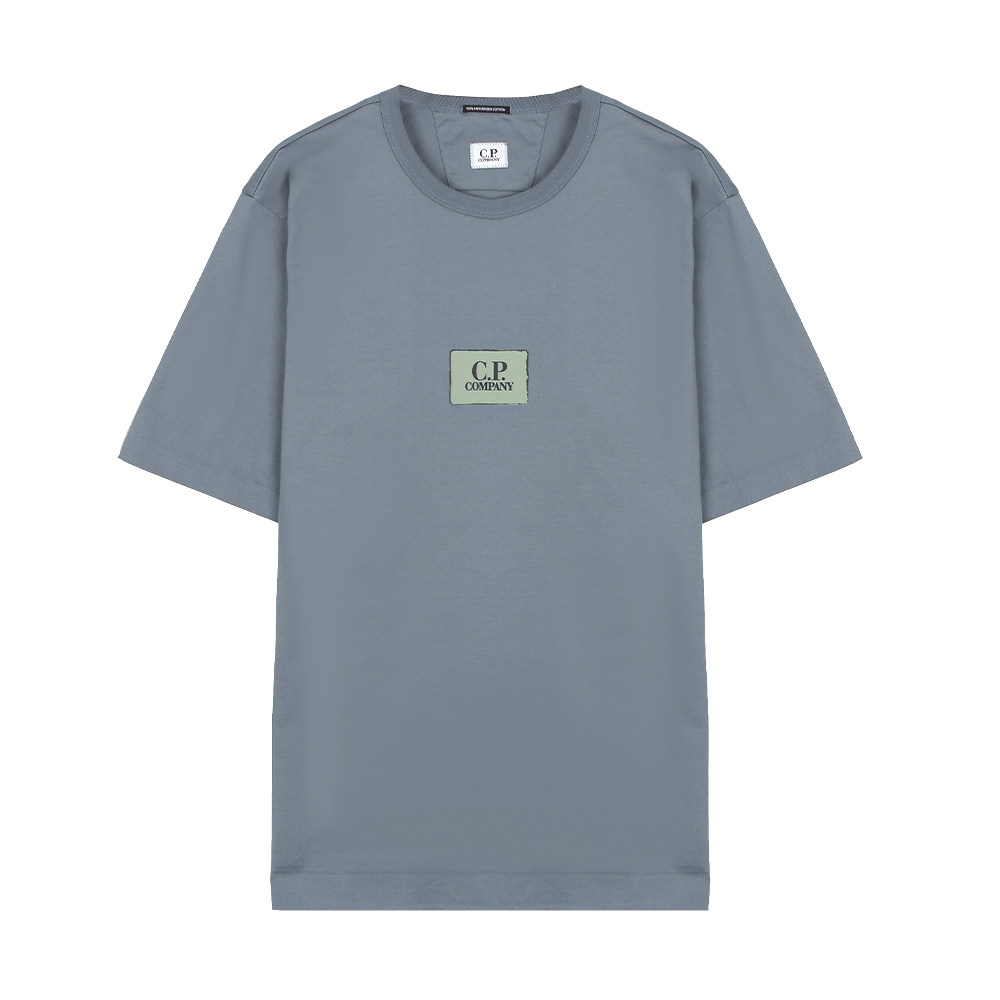 CP컴퍼니 로고 프린트 반팔 18CMTS108A 110301W 872 (2025 S/S) XL - 상품 이미지