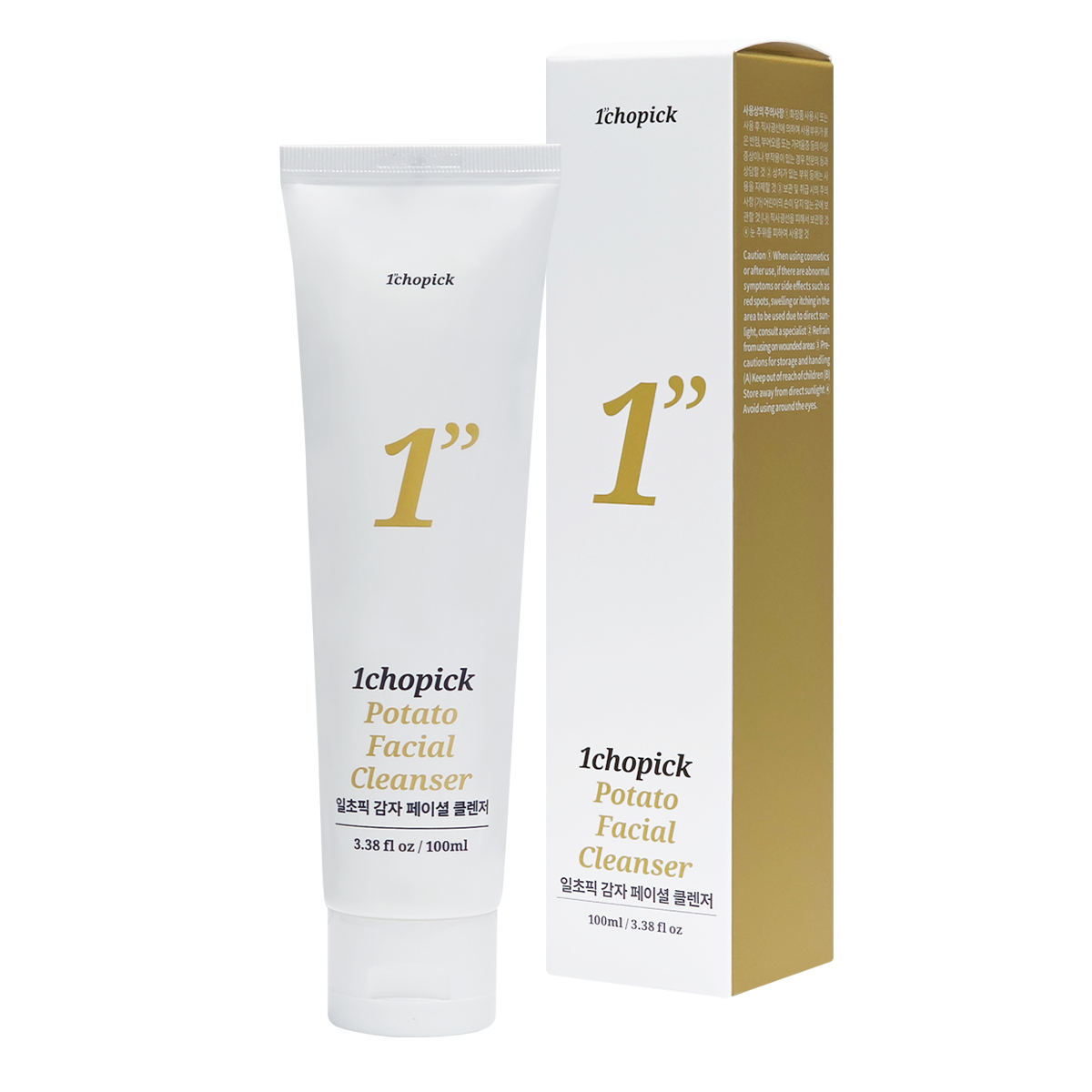 일초픽 감자클렌징폼 페이셜워시 100ml - 상품 이미지