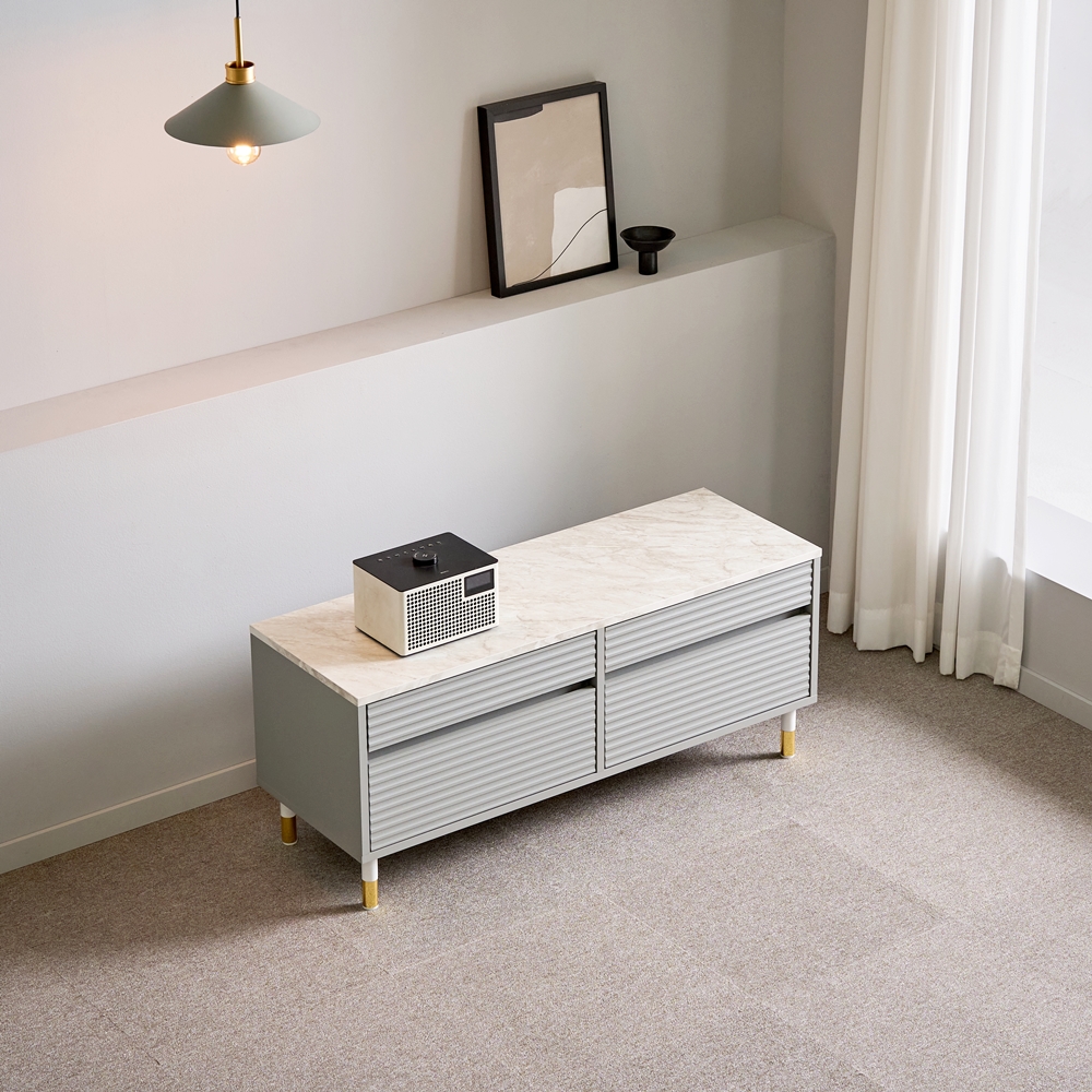 낮은거실장 미니티비다이 안방티비장 tv장식장 티비선반 서랍장