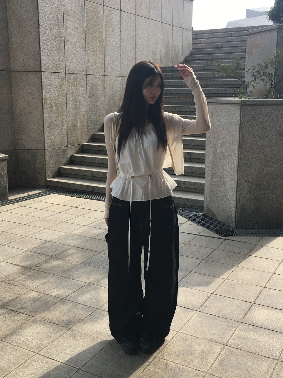 [햇빛가림용🌞💛] 클로버 썸머 후들 시스루 가디건 (6color) 상세 이미지 16
