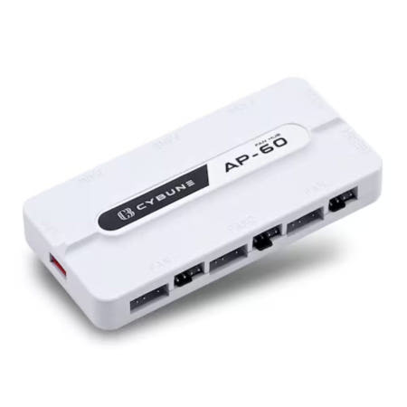 싸이번 CYBUNE AP-60 ARGB FAN HUB 팬 허브 컨트롤러 (화이트)