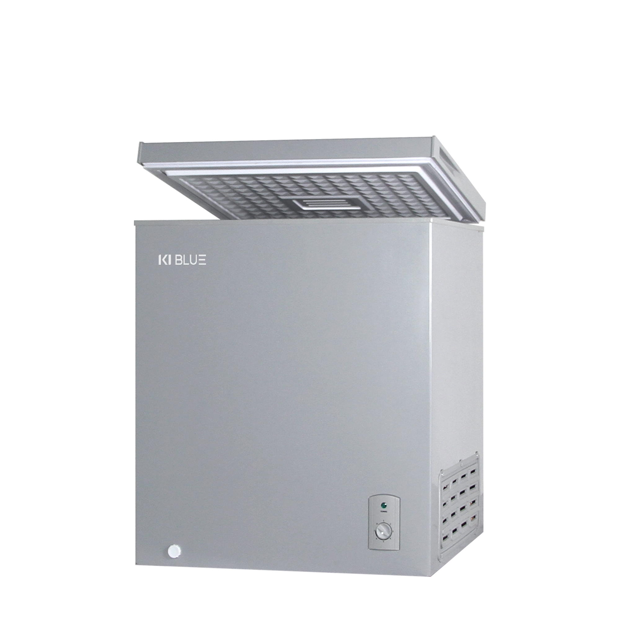 가정용 미니 소형 스탠드 냉동고 보존식 작은 서브 얼음 원룸 다목적 그레이 KFHF-150D