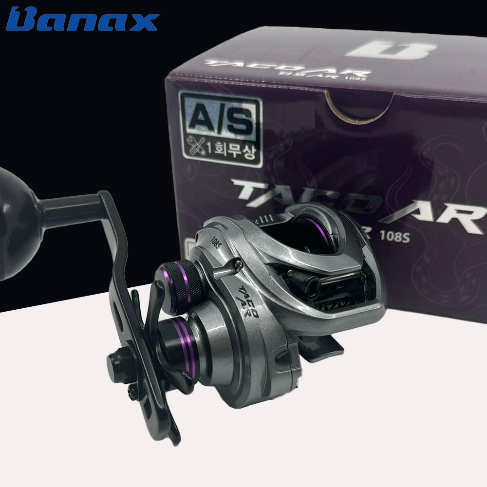 바낙스 타코AR 베이트릴 선상 문어릴 광어릴 다운샷릴 드랙음 4점대 108S