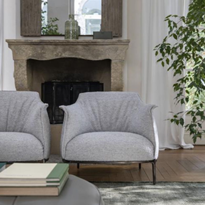 아치볼드 인테리어 편안한 안락 레더 체어 Archibold Chair 이미지 6